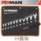 FIXMAN 11pcs Combination Spanner Set 8-9-10-11-12-13-14-15-17-19-22